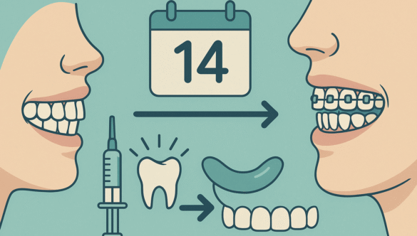 تبييض الأسنان قبل البدء بتقويم الأسنان: متى ولماذا؟
