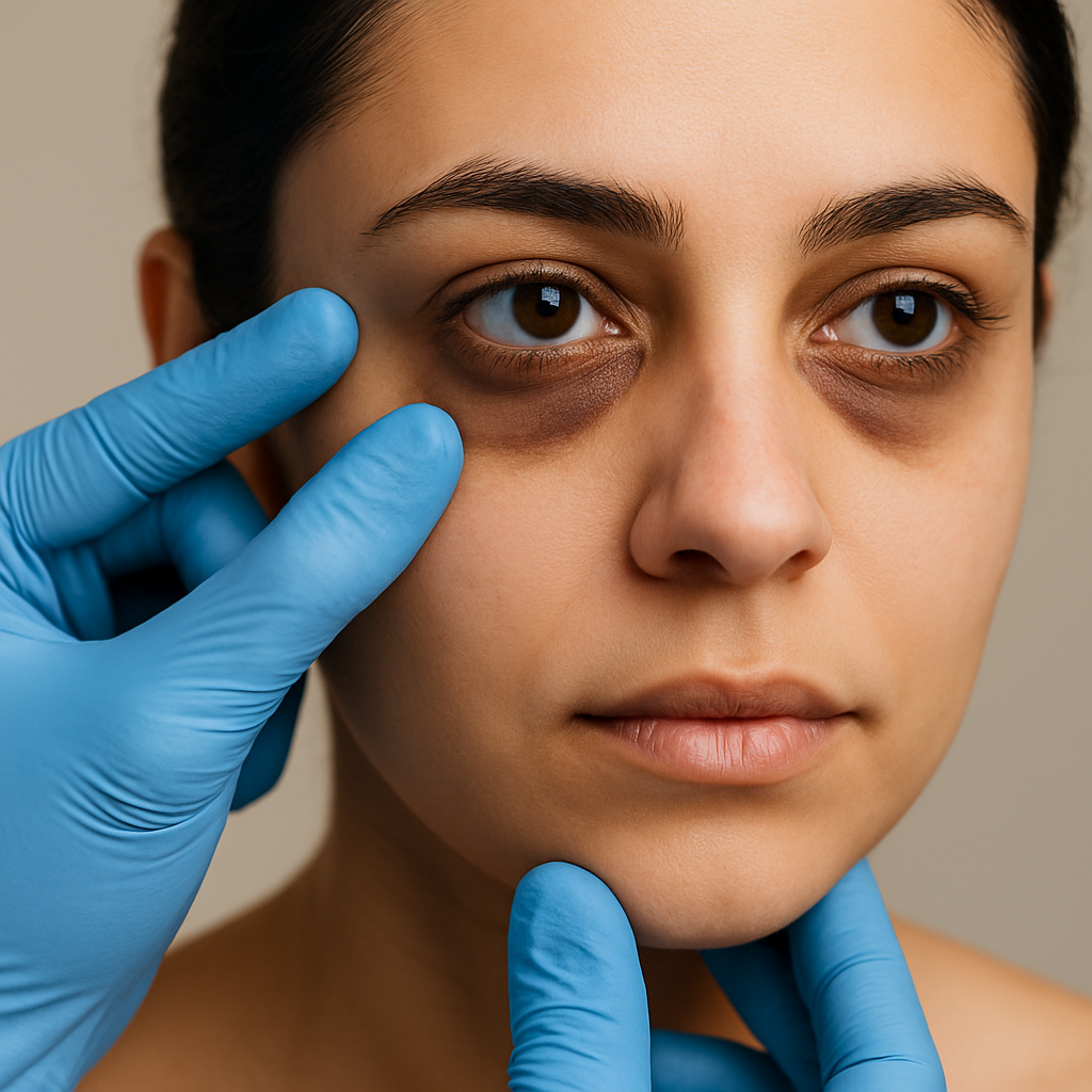 **ما هو علاج الهالات الغامقة حول العين؟