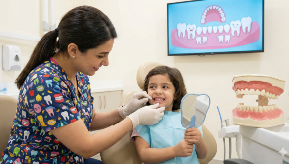 الأسنان اللبنية: لماذا يعتبر حشوها ضرورياً ولا يجب إهماله؟ دليل العناية المتكامل من واحة الابتسامة