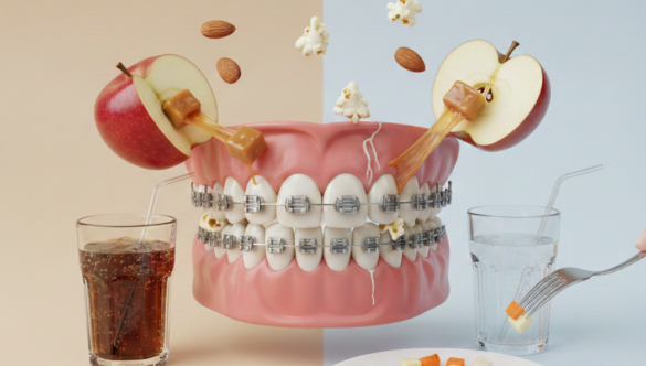 دليل الابتسامة المثالية: ما هي الأطعمة التي يجب تجنبها أثناء تقويم الأسنان؟