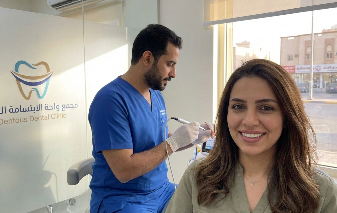 الابتسامة اللثوية: وداعاً للإحراج وحلول تجميلية مبتكرة في شرق الرياض مع د. محمد الطبال